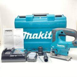 ΘΘ MAKITA マキタ ジグソー 充電器・充電池1個・ケース付 10.8v 程度A JV103D ブルー Bランク
