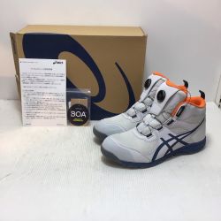 ΘΘ asics アシックス 安全靴 未使用品(S) 28.0cm WINJOB CP214 TS BOA GLACIER GREY / GRAND SHARK  1271A056-020 Sランク