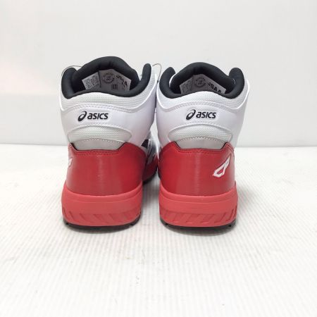  asics アシックス 安全靴 未使用品(S) 27.0cm WINJOB CP304 BOA WHITE/BLACK  1271A030-100