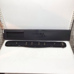 ΘΘ KNICKS  胴当てベルト 未使用品(S) Mサイズ  BA-80 ブラック Sランク