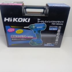 HiKOKI ハイコーキ インパクトドライバ FWH18DA ネイビー Sランク