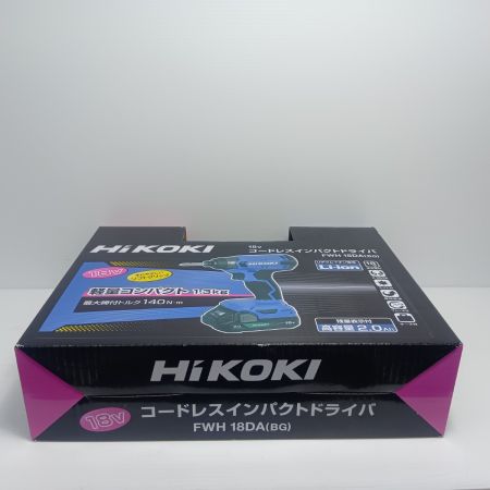 HiKOKI ハイコーキ インパクトドライバ FWH18DA ネイビー
