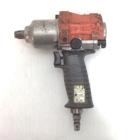  空研工業 エアインパクトレンチ 程度C 本体のみ 常圧 M80240 使用感有 KW-1600Spro オレンジ