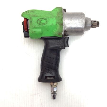  空研工業 エアインパクトレンチ 程度B 本体のみ 常圧 P40052 使用感有 KW-1600proX グリーン