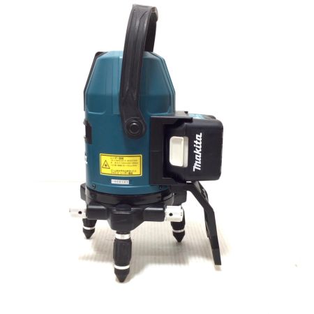  MAKITA マキタ レーザー墨出し器  程度B 受光器、ケース付 コードレス式 電池パック付き 1.5ｖ 1906127 グリーンレーザー SK10GD ブルー