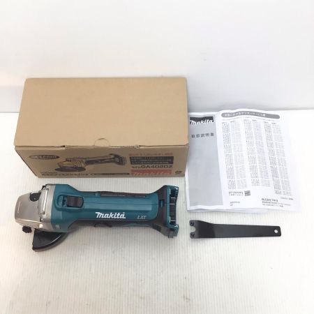  MAKITA マキタ ディスクグラインダー 未使用品(S) 本体のみ コードレス式 441400Y  GA402DZ ブルー