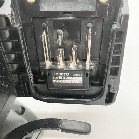  MAKITA マキタ コードレス式 充電式 丸のこ125mm 40Vmax HS007G ブラック 本体のみ バッテリ無