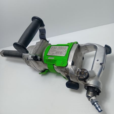 空研工業 エアインパクトレンチ　 本体のみ 常圧 G60076 使用感有 KW-3800proX 黄緑