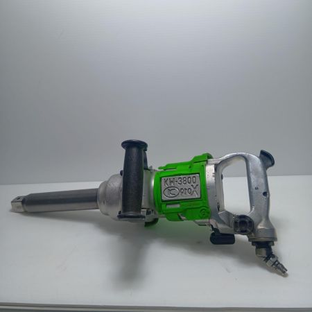 空研工業 エアインパクトレンチ 空研工業 KW-3800proX 黄緑 程度C 本体のみ 常圧 B00540 使用感有 音が大きい 軽くエア漏れ KW-3800proX 黄緑