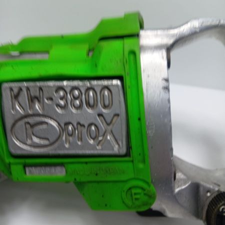 空研工業 エアインパクトレンチ 空研工業 KW-3800proX 黄緑 程度C 本体のみ 常圧 B00540 使用感有 音が大きい 軽くエア漏れ KW-3800proX 黄緑