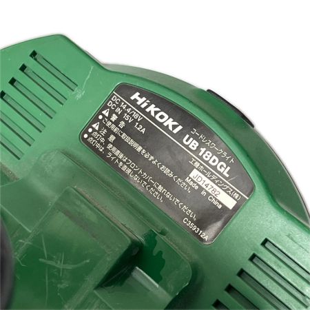  HiKOKI ハイコーキ ワークライト 本体のみ  UB18DGL グリーン