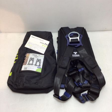  TITAN フルハーネス型安全帯 未使用品(S) Lサイズ PAHN-10A-BL-L ブラック