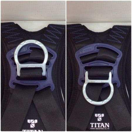  TITAN フルハーネス型安全帯 未使用品(S) PAHN-10A-BL-M ブラック