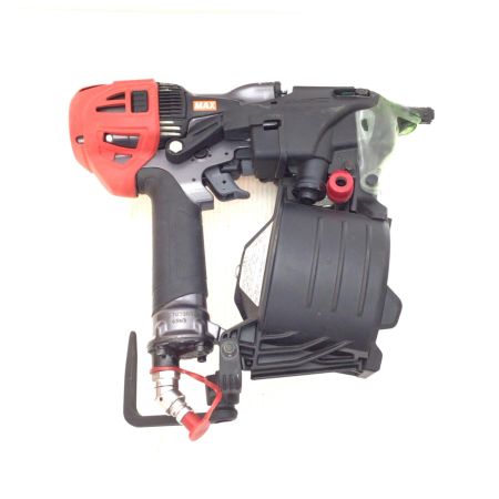  MAX マックス ロール釘打機 程度B ケース付 高圧 65mm 21707203F HN-65N3(D) レッド