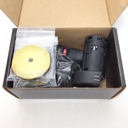  U-TOOLS ディスクグラインダー 未使用品(S) 充電器・充電池2個付 コードレス式 75mm 10.8v UECO75 ブラック