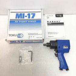 ΘΘ TOKU エアインパクトレンチ 未使用品(S) 本体のみ 常圧 B0025 MI-17 ブルー Sランク
