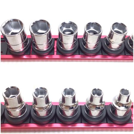  Blue Point ソケットセット 程度A 19個セット ソケットホルダ2個付 BLPSM38シリーズ