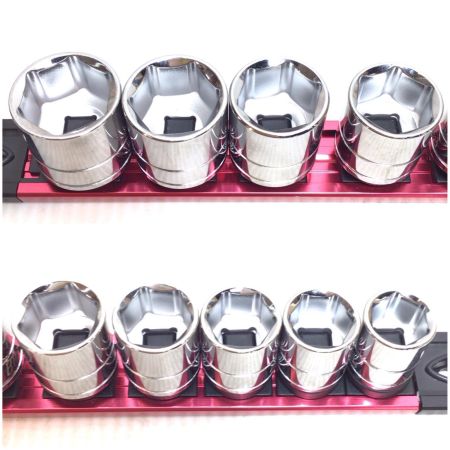  Blue Point ソケットセット 程度A 19個セット ソケットホルダ2個付 BLPSM38シリーズ