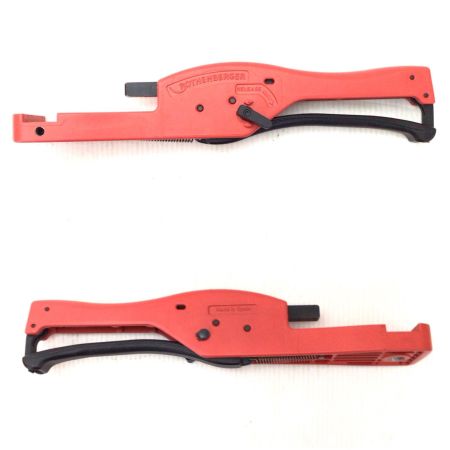  Asada マキシベンダ 程度B アタッチメント・ケース付 使用感有 レッド