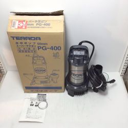 ΘΘ 寺田ポンプ 水中ポンプ 未使用品(S) コード式 23Z15 PG-400 Sランク