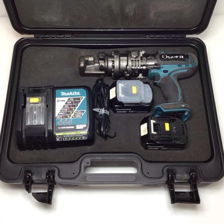  Ogura 鉄筋カッター 充電器・充電池2個・ケース付 コードレス式 18v 程度B HCC-13DF ブルー