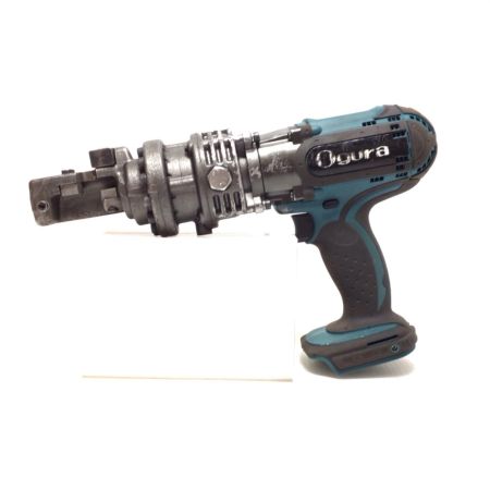  Ogura 鉄筋カッター 充電器・充電池2個・ケース付 コードレス式 18v 程度B HCC-13DF ブルー