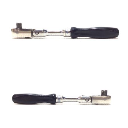  Snap-on スナップオン ラチェットハンドル 程度C キズ・ヨゴレ有 USA製/旧ハンドル F835 ブラック