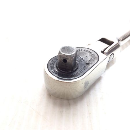  Snap-on スナップオン ラチェットハンドル 程度C キズ・ヨゴレ有 USA製/旧ハンドル F835 ブラック