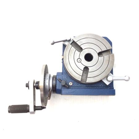   ロータリーテーブル 程度B アタッチメント付 ブルー