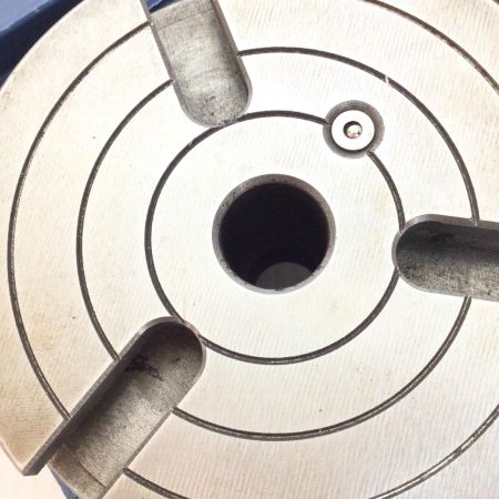   ロータリーテーブル 程度B アタッチメント付 ブルー