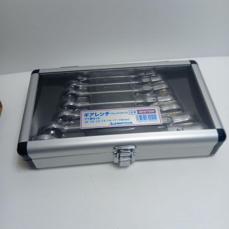 SUPERTOOL ハンドツール フレックスギアレンチセット SUPERTOOL GRW700F 未使用品(S) ケース付 GRW700F