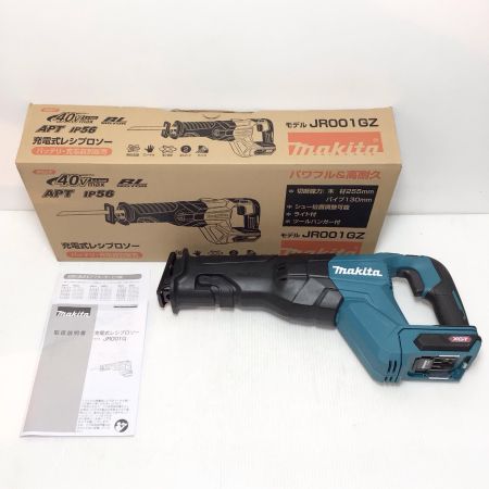  MAKITA マキタ レシプロソー 未使用品(S) 取説・外箱 コードレス式 40v 102232Y JR001GZ ブルー