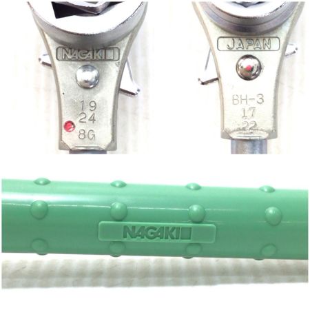  永木精機 ラチェットスパナ 未使用品(S) BH-3