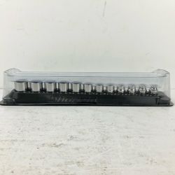 ЗЗ Snap-on スナップオン 3/8 シャローソケットセット YFSM81他 12個セット マグネットトレー付 PAKTY231 Bランク