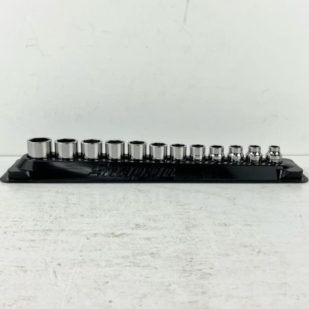 ЗЗ Snap-on スナップオン 3/8 シャローソケットセット YFSM81他 12個セット マグネットトレー付 PAKTY231