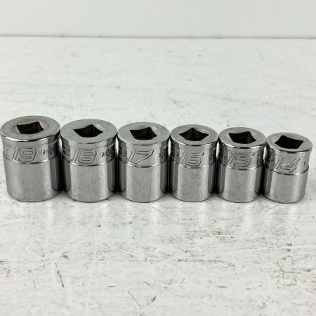 ЗЗ Snap-on スナップオン 3/8 シャローソケットセット YFSM81他 12個セット マグネットトレー付 PAKTY231