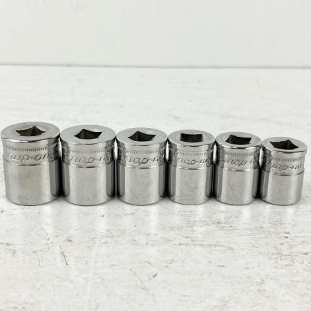 ЗЗ Snap-on スナップオン 3/8 シャローソケットセット YFSM81他 12個セット マグネットトレー付 PAKTY231