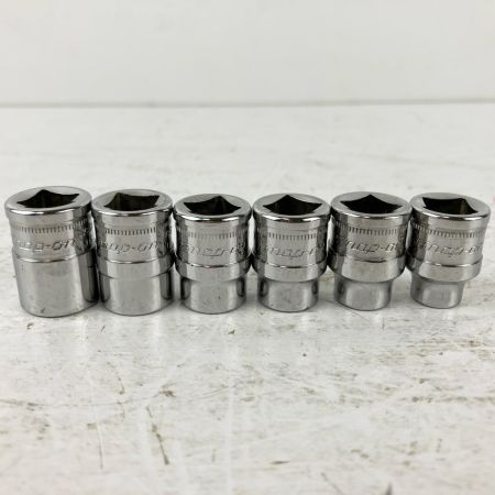 ЗЗ Snap-on スナップオン 3/8 シャローソケットセット YFSM81他 12個セット マグネットトレー付 PAKTY231