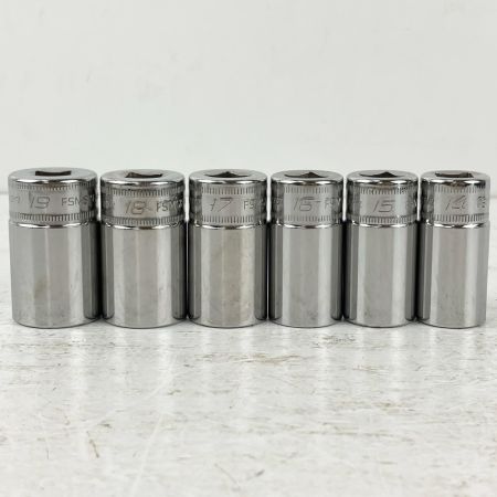 Snap-on スナップオン 3/8 セミディープソケットセット FSMS8他 12個組 マグネットトレー付 PAKTY241