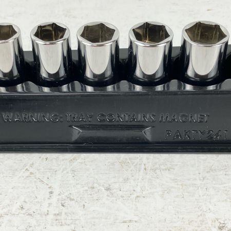 Snap-on スナップオン 3/8 セミディープソケットセット FSMS8他 12個組 マグネットトレー付 PAKTY241