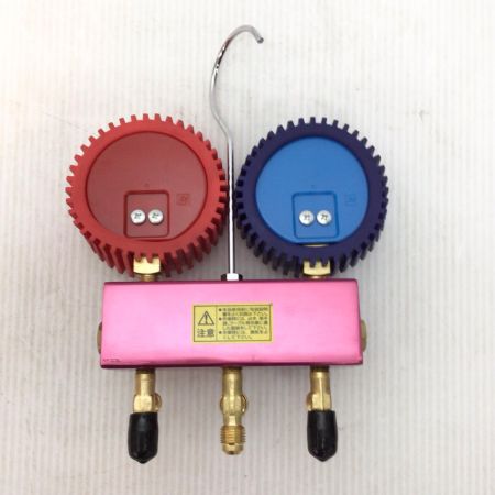  イチネンTASCO マニホールド 未使用品(S) ホース、ケース付 R410A/R32