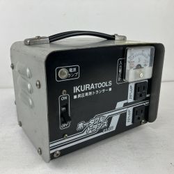 ЗЗ IKURA SEIKI CO.,LTD. 育良精機 100v→125v 2kVA 昇圧専用トランサー 変圧器 PT-20U グレー Cランク