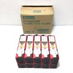 ΘΘ National ナショナル ツイン蛍光灯10本セット 未使用品(S) FHT42EX 温白色 Sランク