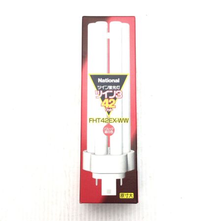  National ナショナル ツイン蛍光灯10本セット 未使用品(S) FHT42EX 温白色