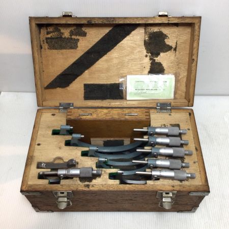  Mitutoyo 外側マイクロメータ 程度C ケース付 現状販売 OMST-150