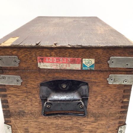  Mitutoyo 外側マイクロメータ 程度C ケース付 現状販売 OMST-150