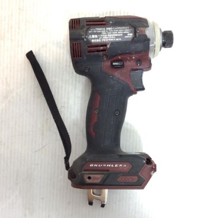  MAKITA マキタ 締め付け工具 インパクトドライバ 程度B 本体のみ コードレス式 40v TD001G レッド