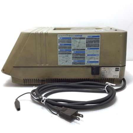  HORIBA 排気ガステスター 程度C 本体のみ コード式 現状販売 通電確認のみ MEXA-324G