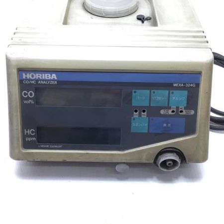  HORIBA 排気ガステスター 程度C 本体のみ コード式 現状販売 通電確認のみ MEXA-324G