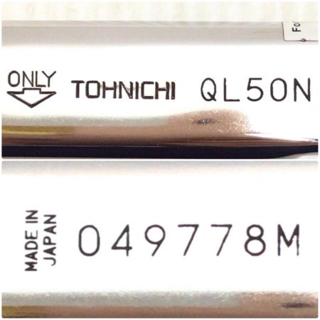  TOHNICHI トルクレンチ 程度A 本体のみ 10~50N QN50N